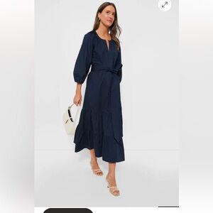 Tuckernuck Navy Lyles Dress- brand new with tags. Size xs.